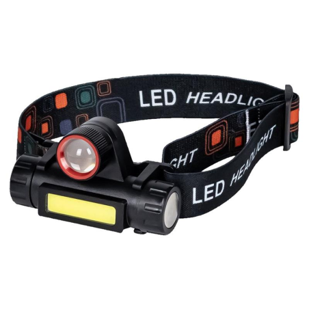 LINTERNA LED PARA CABEZA RECARGABLE