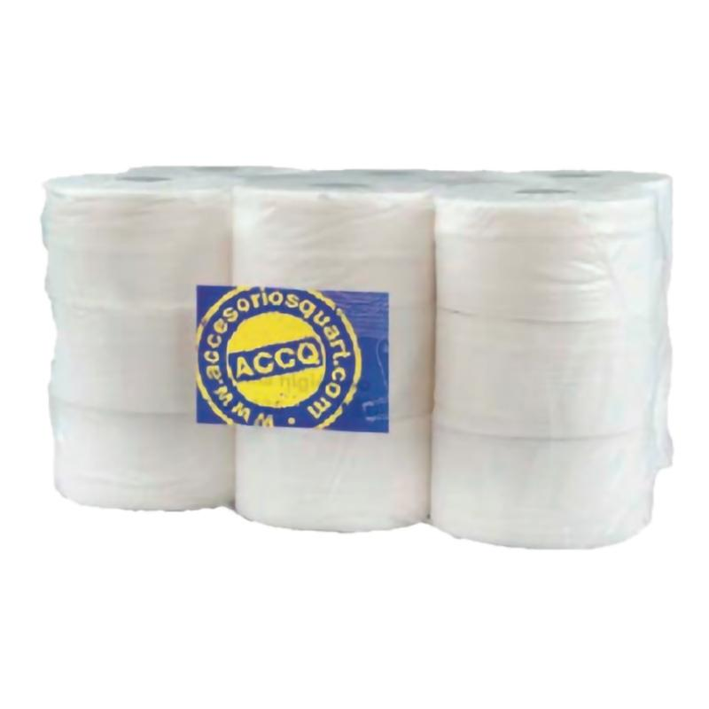 ROLLOS DE PAPEL HIGIÉNICO DE DOBLE CAPA 18uds