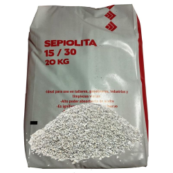 SACO DE SEPIOLITA FINA 20/80 20KG