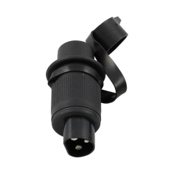 CLAVIJA DE 3 POLOS 12V DE PLÁSTICO