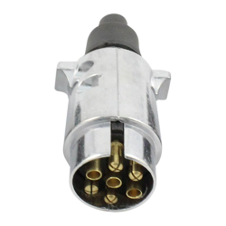 CLAVIJA DE 7 POLOS 12V DE ALUMINIO