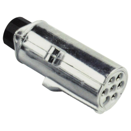 CLAVIJA DE 7 POLOS 24V DE ALUMINIO