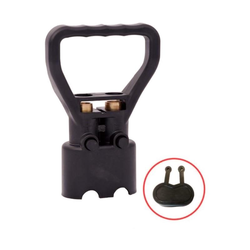 CONECTOR DE 2 POLOS 24V DE PLÁSTICO