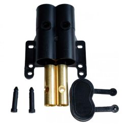 CONECTOR DE 2 POLOS 24V DE PLÁSTICO