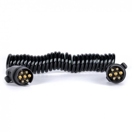 CONEXIÓN EXTENSIBLE 2 CLAVIJAS 7 POLOS 12V 3M