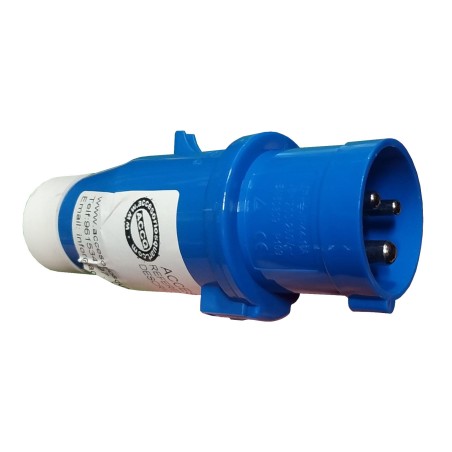 CLAVIJA AEREA CEE 3 POLOS 230V AC