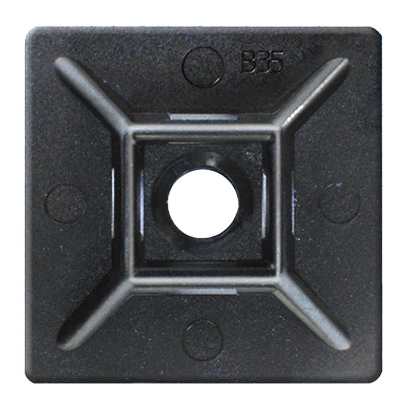 BASE SUJETABRIDAS 19 X 19MM 100uds