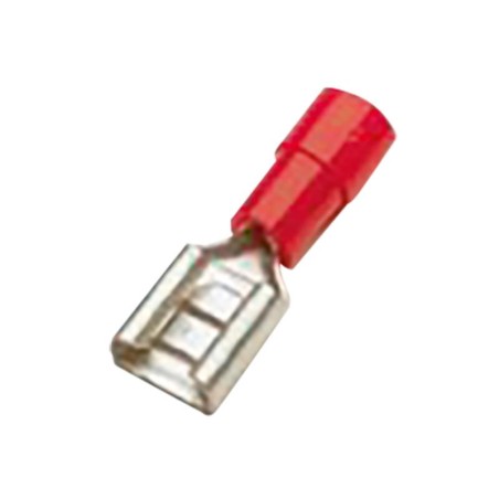 TERMINAL FASTON HEMBRA PREAISLADO 100uds