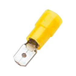 TERMINAL FASTON MACHO PREAISLADO 100uds