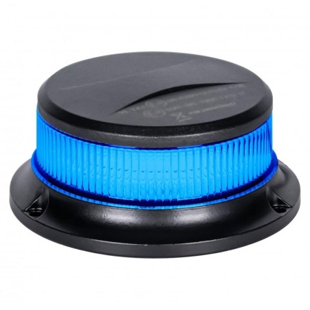 FARO DESTELLANTE LED AZUL 12/24V 27W