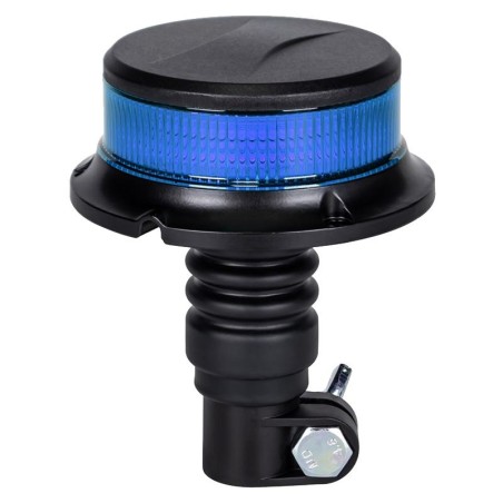 FARO DESTELLANTE LED AZUL 12/24V 27W