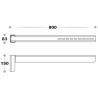 SOPORTE REGULABLE ANTIEMPOTRAMIENTO LATERAL ACERO