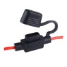 PORTAFUSIBLE MINI CON CABLE DE 30CM Ø1.3MM²