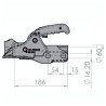 CABEZAL REDONDO Ø60MM 3500KG