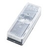 PILOTO RECTANGULAR BLANCO 112X40X25MM