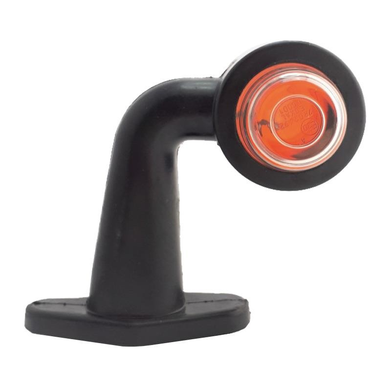 PILOTO GÁLIBO BLANCO/ROJO BRAZO ACODADO 120MM