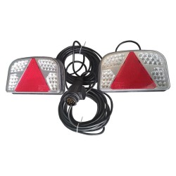 KIT ELÉCTRICO LED 12/24V 5 FUNCIONES 7M