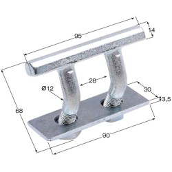 ANILLA TENSORA DE BANDA DOBLADA