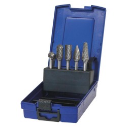 JUEGO DE 5 FRESAS DE METAL Ø12.7MM