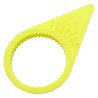 10 ANILLOS SEGURIDAD TUERCA 32MM AMARILLO