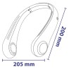VENTILADOR DE CUELLO RECARGABLE