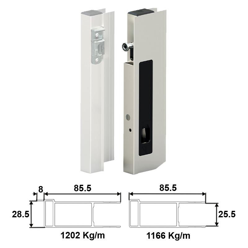 CIERRE DERECHO KLEVER "B" 600MM