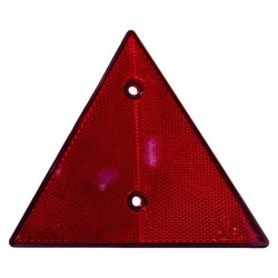 TRIÁNGULO REFLECTANTE ROJO 154X134X7