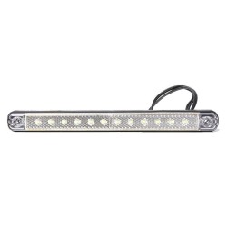 LUZ INTERIOR 12 LEDes 12/24V 238X21X10
