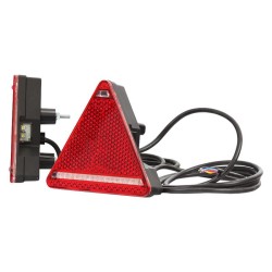 TRIÁNGULO LED IZQUIERDO 12/24V 5 FUNCIONES