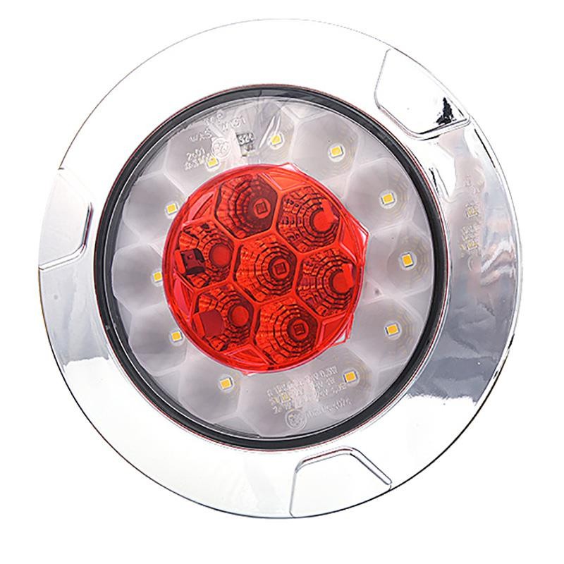 PILOTO REDONDO LED 12/24V 2 FUNCIONES