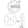 PILOTO REDONDO LED 12/24V 3 FUNCIONES