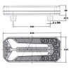 PILOTO LED UNIVERSAL 12/24V 6 FUNCIONES