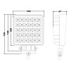 FARO 30 LEDes 12/24V 27W 2800LM