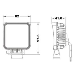 FARO 16 LEDes 12/24V 16W 1500LM