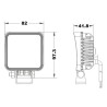 FARO 16 LEDes 12/24V 16W 1500LM