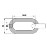 CADENA COMERCIAL DE 8MM 20M