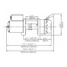 CABRESTANTE ELÉCTRICO 12V 2041 KG