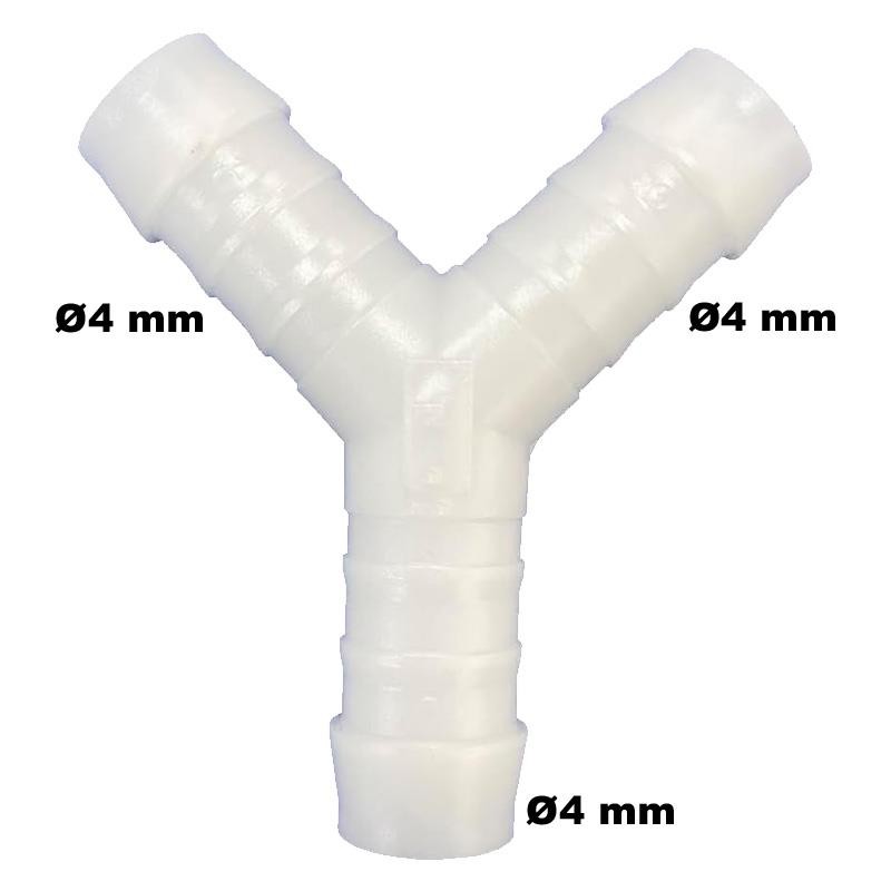 EMPALME Y DE NYLON 4-4-4MM