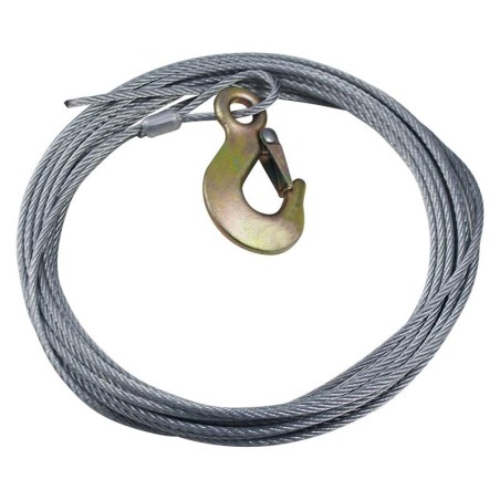 CABLE CABRESTANTE C/ GANCHO 4 MM X 10 MTS