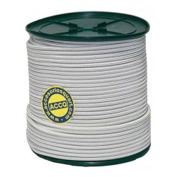 GOMA 8MM POLIESTER BLANCA
