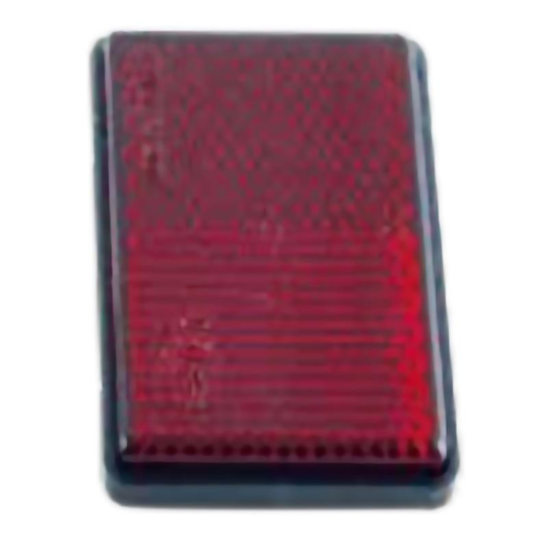 CAPTAFAROS RECTANGULAR REFLECTANTE 62X45MM ADHESIVO