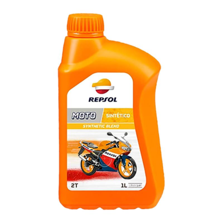 ACEITE REPSOL DE MOTO 2 TIEMPOS 1L