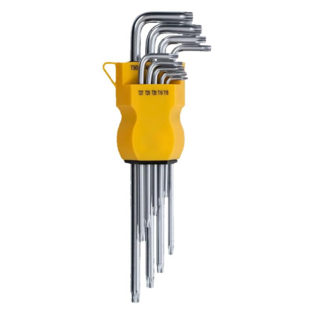 JUEGO DE 9 HERRAMIENTAS TORX T10-T50