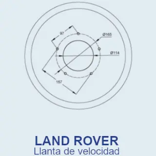 Ataque de llanta Land Rover Ataque de llanta Land Rover