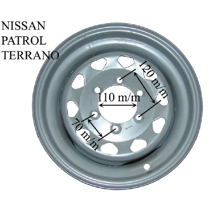 Llanta Nissan Patrol Terrano Llanta Nissan Patrol Terrano