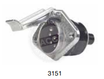 Base 24V Aluminio Tipo N
