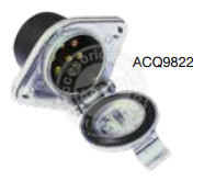 Base Aluminio 7 Pin  24V Tipo S