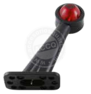 Piloto Galibo Brazo Recto Blanco-Rojo Largo