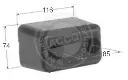 Tope De Goma 116 Mm