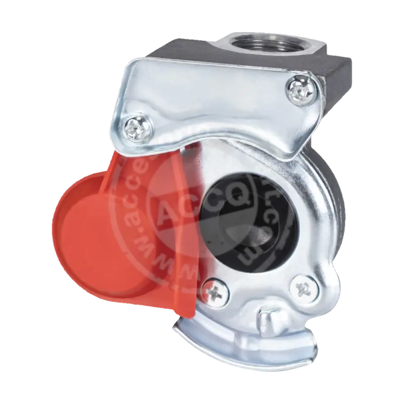 Acoplamiento M22 Hembra Con Tapa Roja
